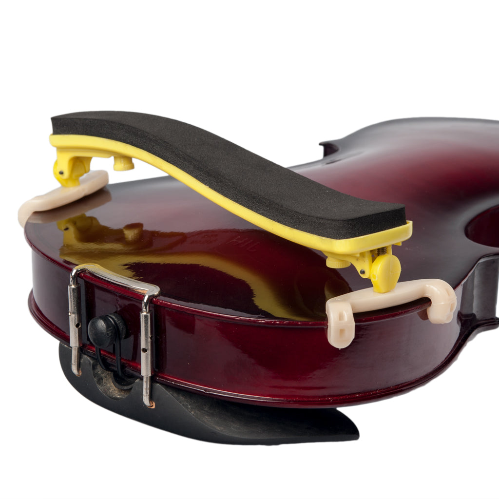 NAOMI Adjustable 1/8 Size Violin Shoulder Rest Yellow Color For Violino Fiddle Shoulder Pads For 1/8 Size Violin Parts Accessories