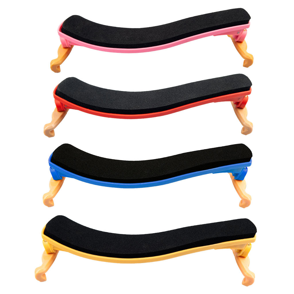 NAOMI Adjustable Feet Quality Nylon Material Violin Shoulder Rest For 4/4 3/4 Fiddle Violin Accessories Violin Chin Rest Pads Holder