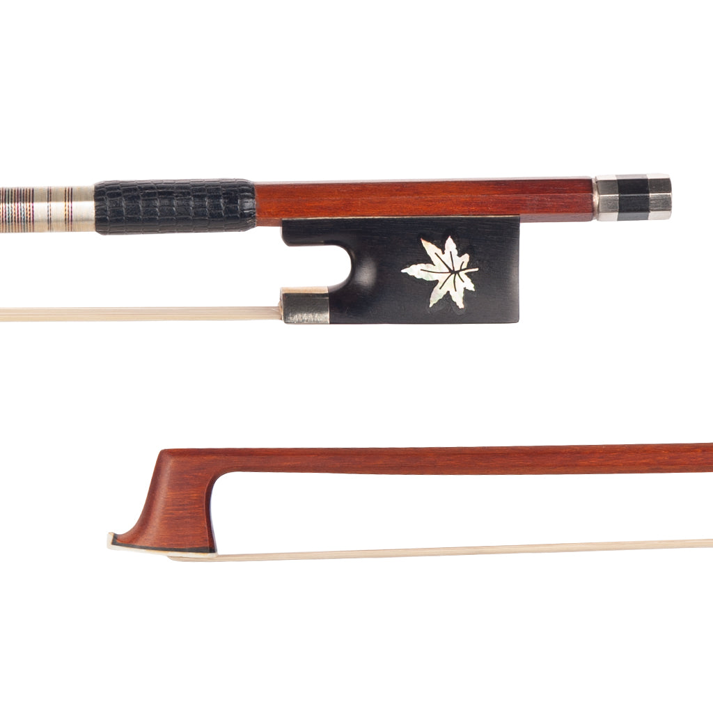 NAOMI Master Pernambuco Violin Bow Octagonal Stick White Horsehair