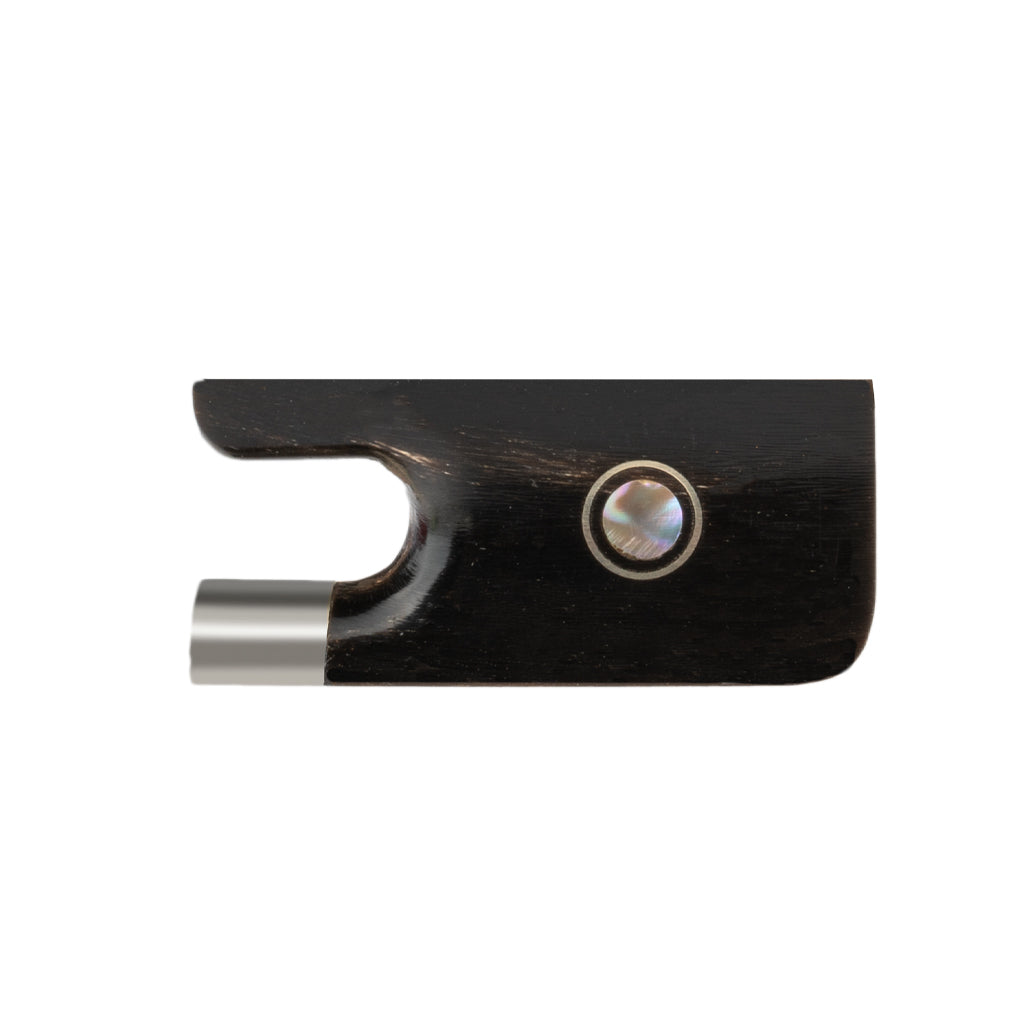 NAOMI Master Black Ox Horn Viola Bow Frog Replacement Viola Luthier DIY