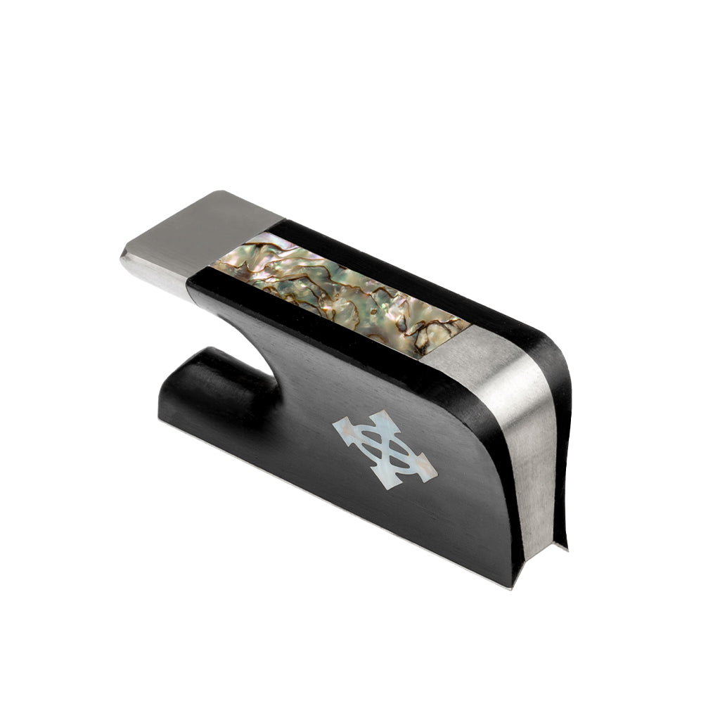 NAOMI Cello Bow Ebony Frog and Color Pearl Slide Bow Replacement