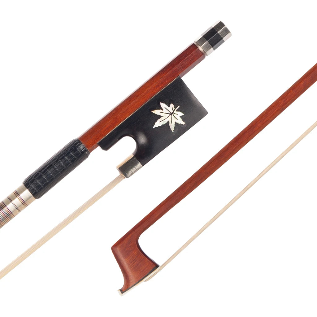 NAOMI Master Pernambuco Violin Bow Octagonal Stick White Horsehair
