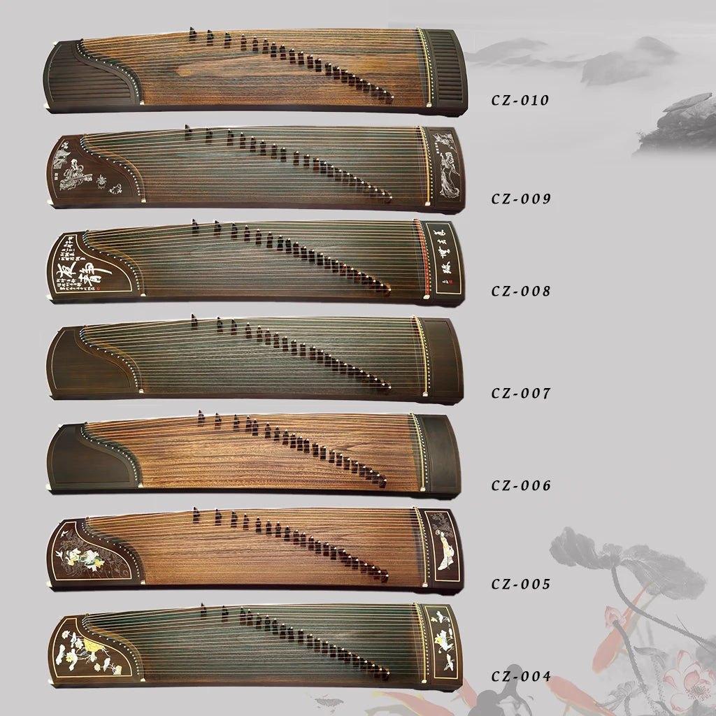 Zither String Replacement NAOMI Traditional Chinese Zither Instrument 21 Strings Guzheng Balck