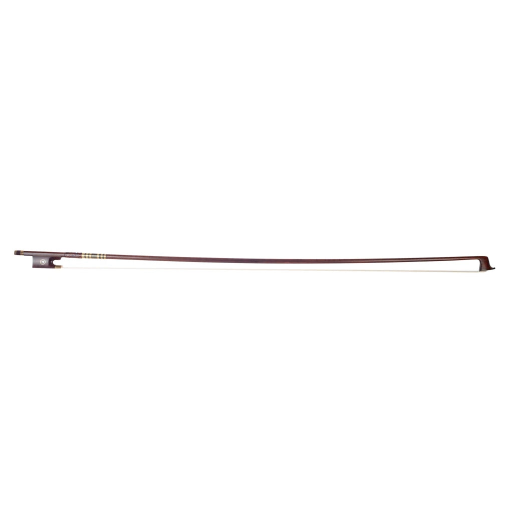 NAOMI Master Full Size 4/4 Violin/Fiddle Bow Pernambuco Level Snakewood Frog