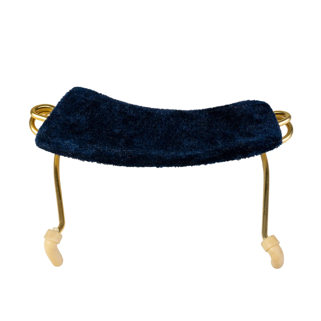 NAOMI Violin Shoulder Rest Metal Frame Flannel Support Fiddle Shoulder Rest Fit For 4/4 3/4 1/2 1/4 1/8 Violin Use