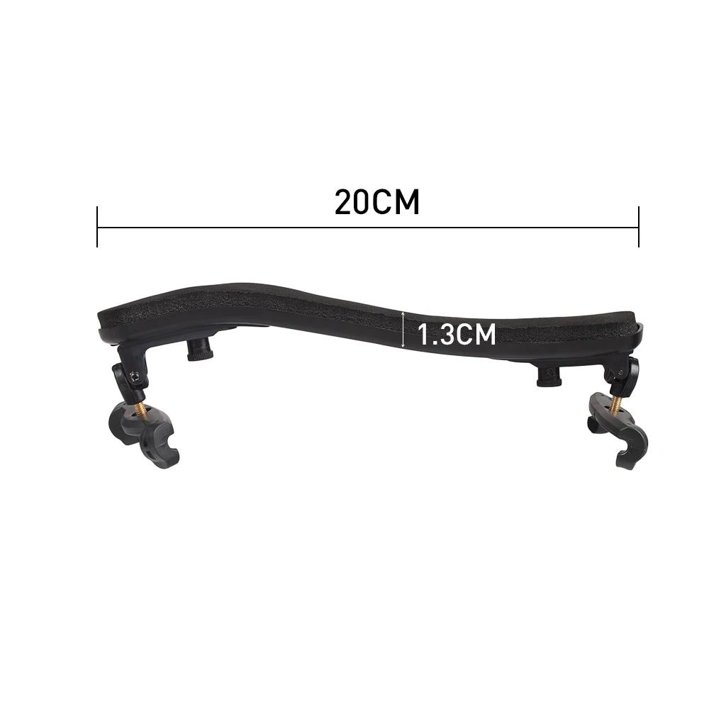 NAOMI Adjustable Violin Shoulder Rest Plastic Padded For 3/4 4/4 Fiddle Violin 4/4 Violin Parts Fiddle Accessories