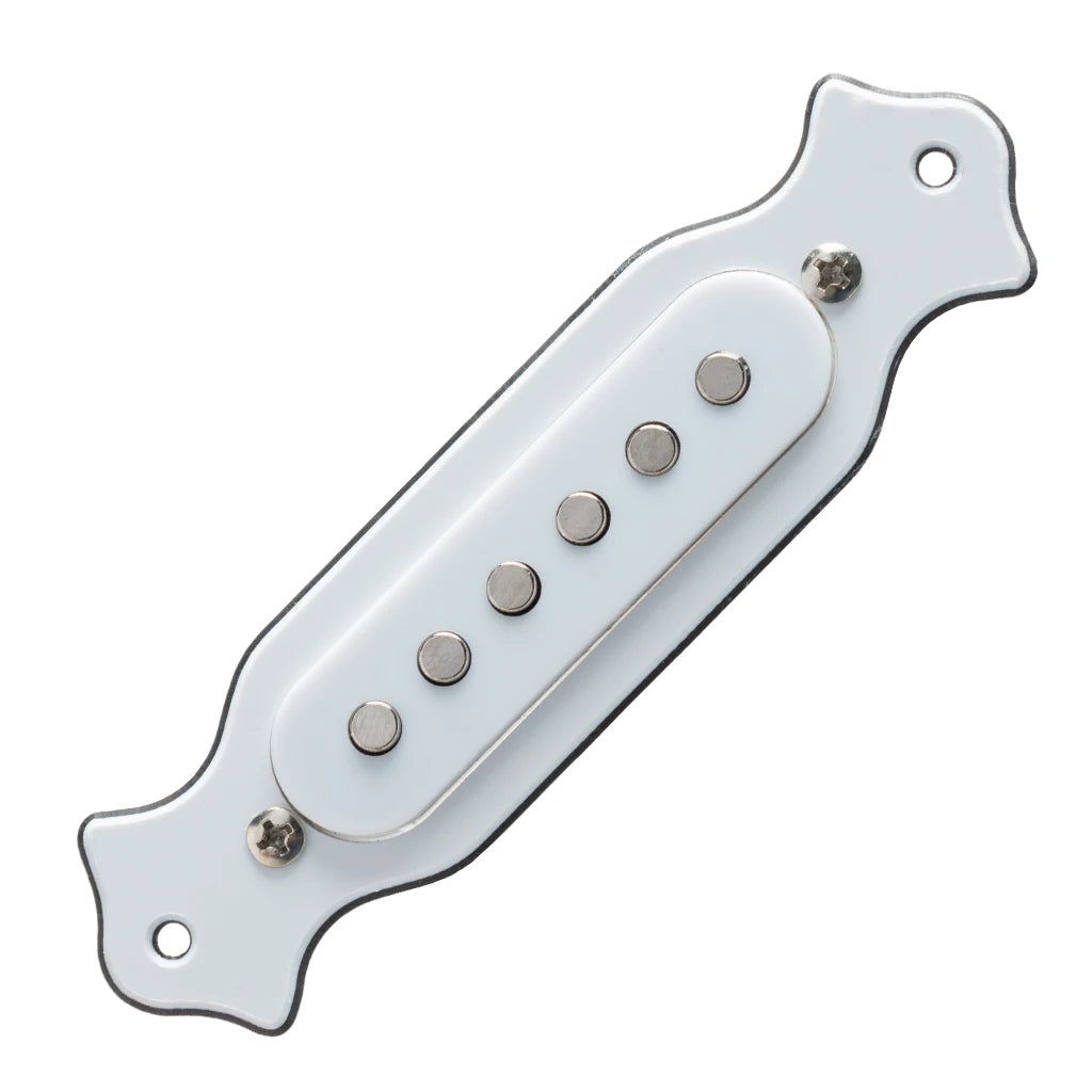 NAOMI Pre-wired Sound Hole Magnetic Pickup 6-String Single Coil Magnetic Harness With Knobs Pots For Electric Cigar Box Guitar