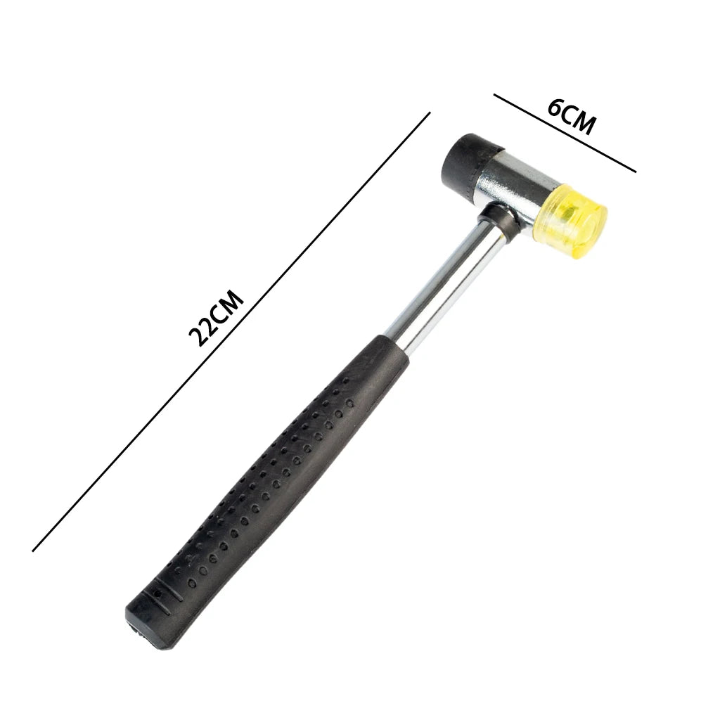 NAOMI Guitar Bass Fret Rubber Hammer with Double  Head Luthier Tool
