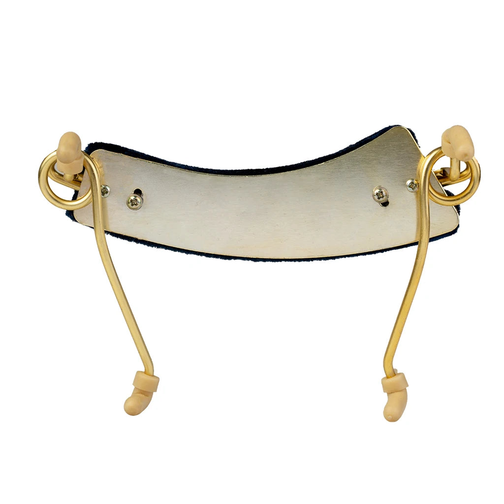 NAOMI Violin Shoulder Rest Metal Frame Flannel Support Fiddle Shoulder Rest Fit For 4/4 3/4 1/2 1/4 1/8 Violin Use