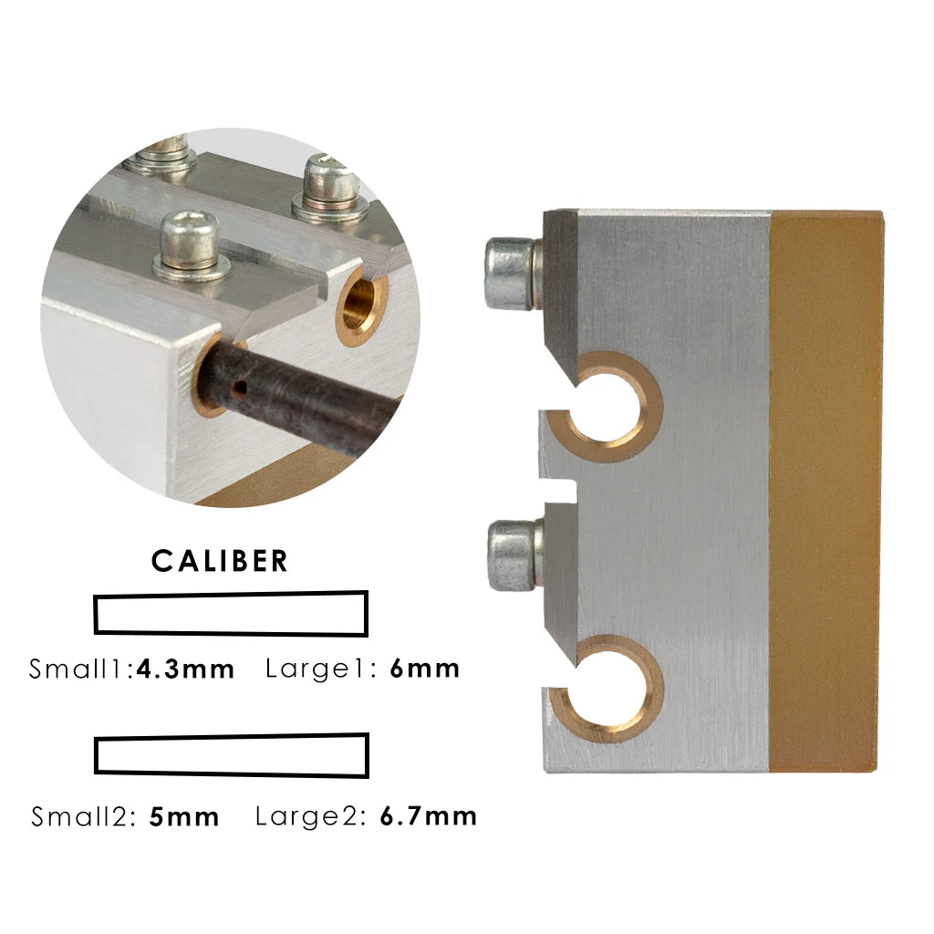 NAOMI Professional Violin Peg Shaver Steel Blade Brass Holes Ox-tendon Base Peg Repair Tool For 1/4 1/2 Violin Luthier