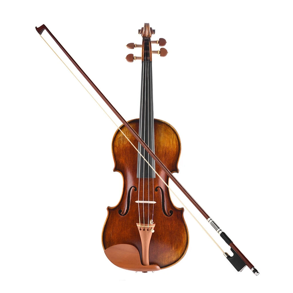 NAOMI Professional Performance Level Violin Stradivarius 1716 Copy 4/4 Handmade Violin Spruce Violino Bow Case Strings