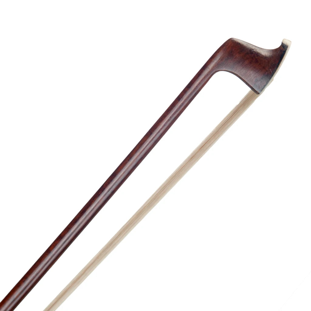 NAOMI Master Full Size 4/4 Violin/Fiddle Bow Pernambuco Level Snakewood Frog