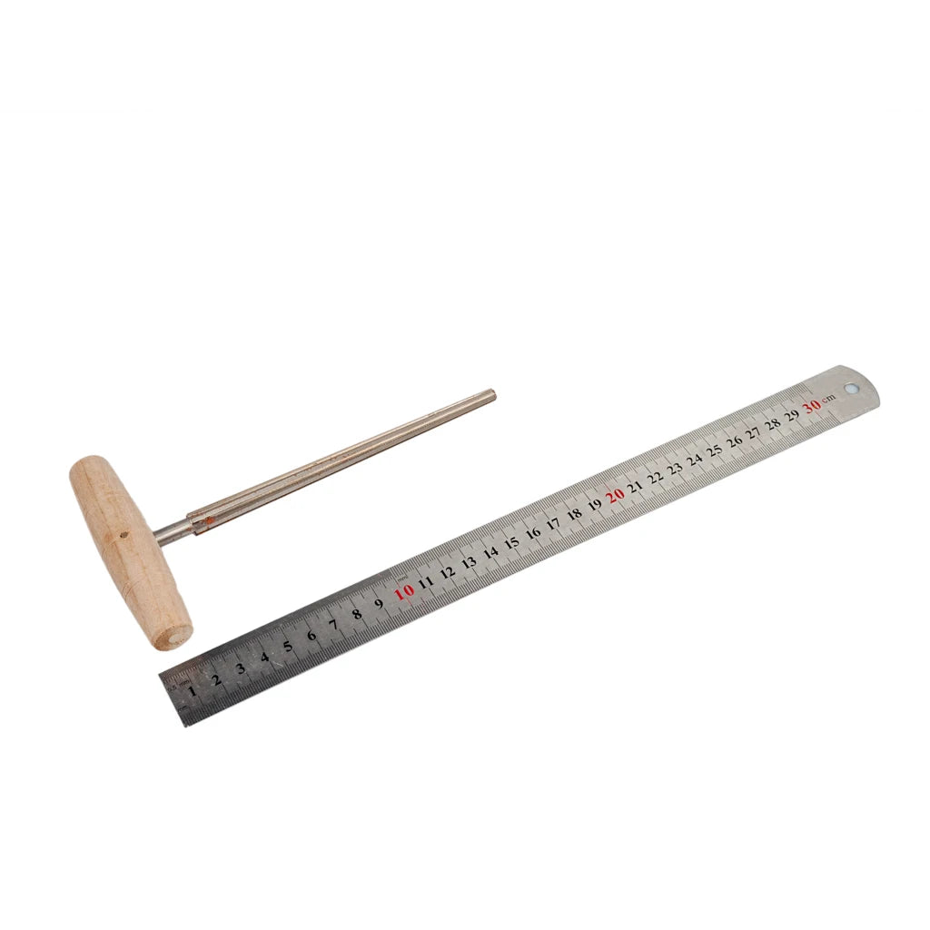 NAOMI Violin Cello Reamer Maple Wood Handle +HSS Level Violin Parts Accessories DIY Violin Luthier Tools