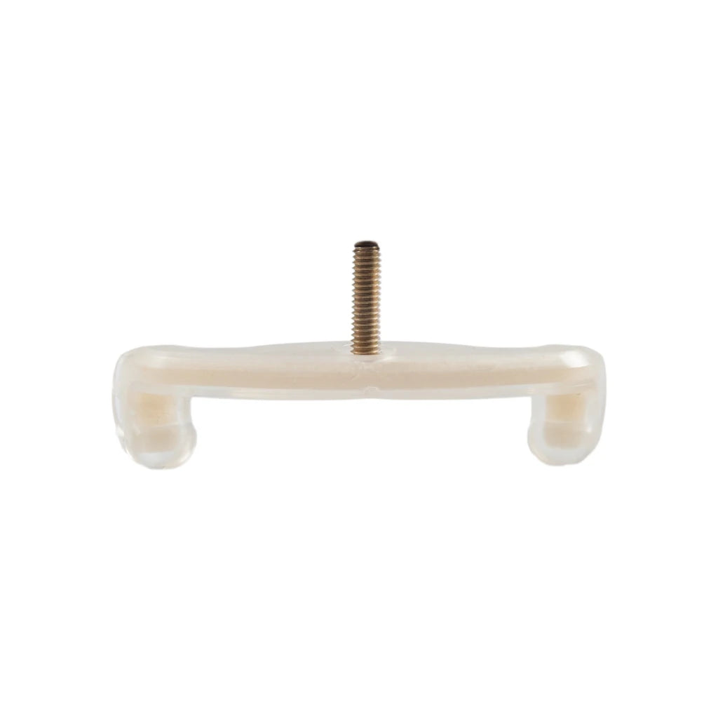 NAOMI 2PCS Violin Shoulder Rest Legs Feet White Replacements For 1/4 1/2 Violin Part Accessories For FOM KUN ETC