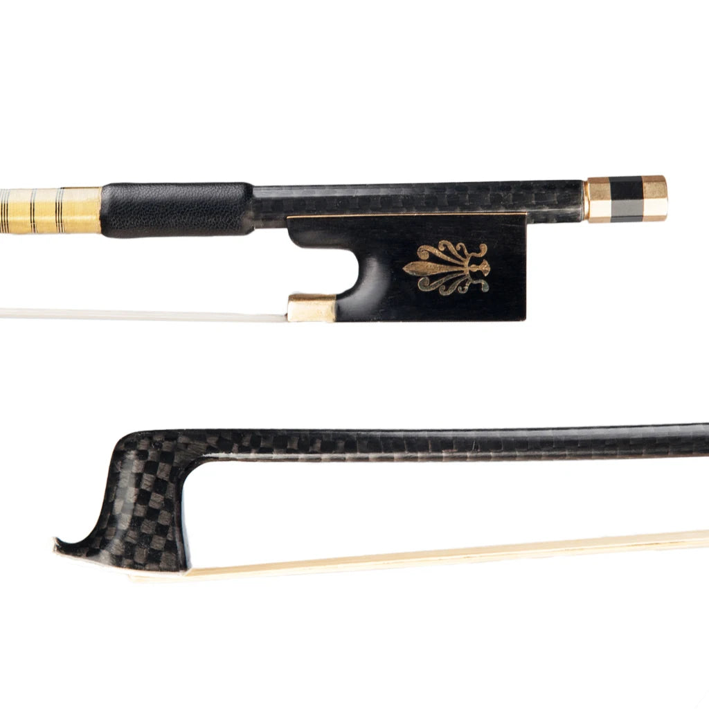 NAOMI 4/4 Violin Bow Carbon Fiber Violin Bows Ebony Frog