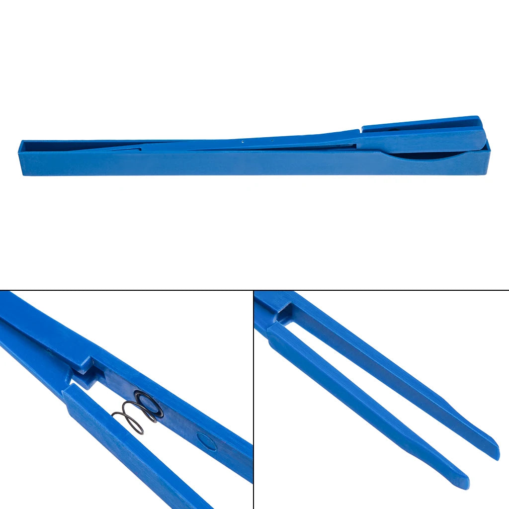 NAOMI Treble Mute 20.3cm Blue Nylon Treble Mute Clamp Piano Tuning Tools with Carrying Case For Piano Tuning Repairing