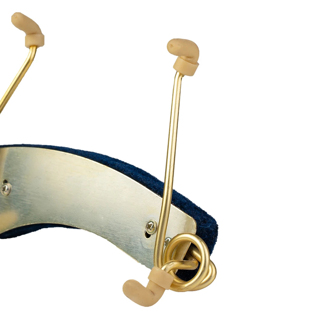 NAOMI Violin Shoulder Rest Metal Frame Flannel Support Fiddle Shoulder Rest Fit For 4/4 3/4 1/2 1/4 1/8 Violin Use
