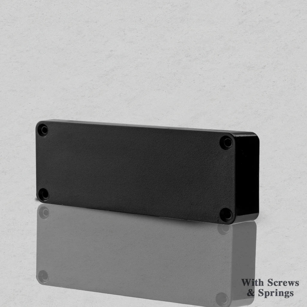 NAOMI Soapbar Style Sealed 4 Holes Bass Pickup Double Coil Humbucker Ceramic Magnet For 5 Stings Electric Bass Guitar