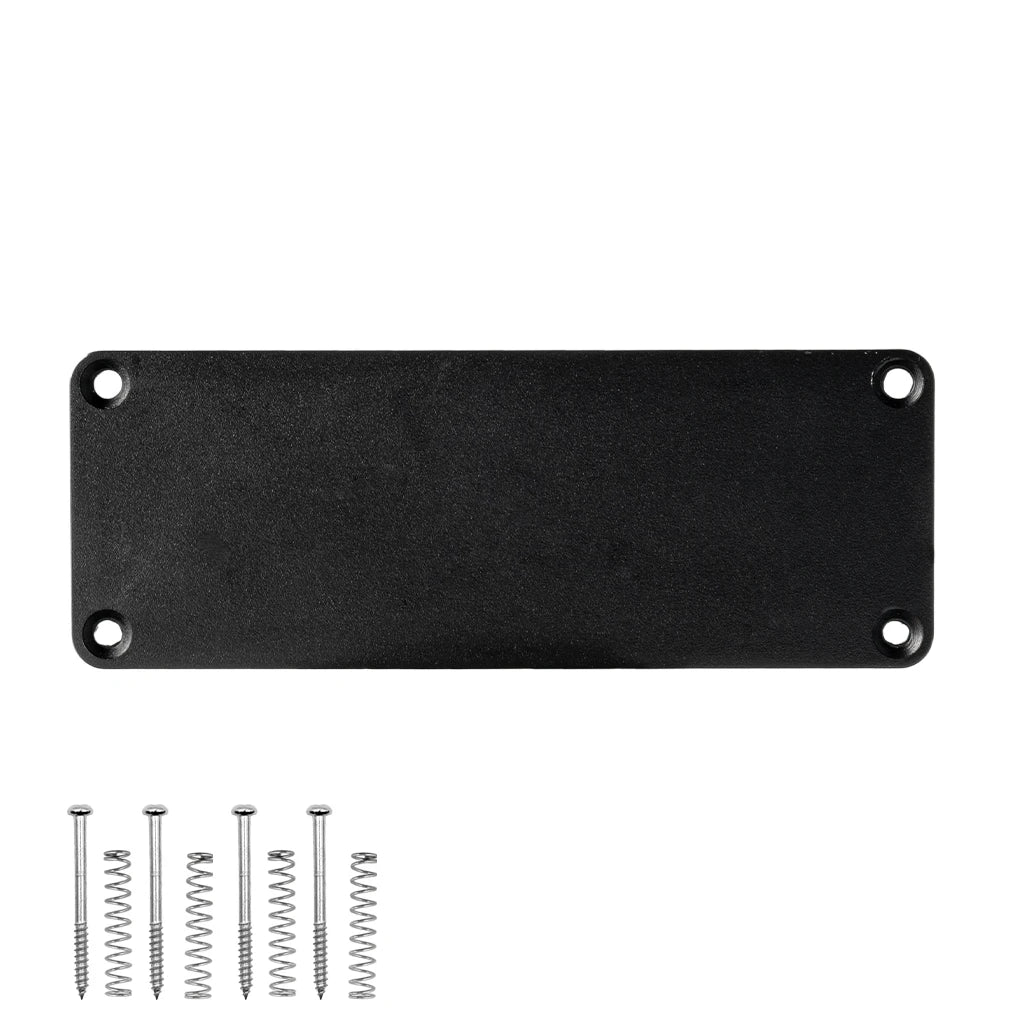 NAOMI Soapbar Style Sealed 4 Holes Bass Pickup Double Coil Humbucker Ceramic Magnet For 5 Stings Electric Bass Guitar