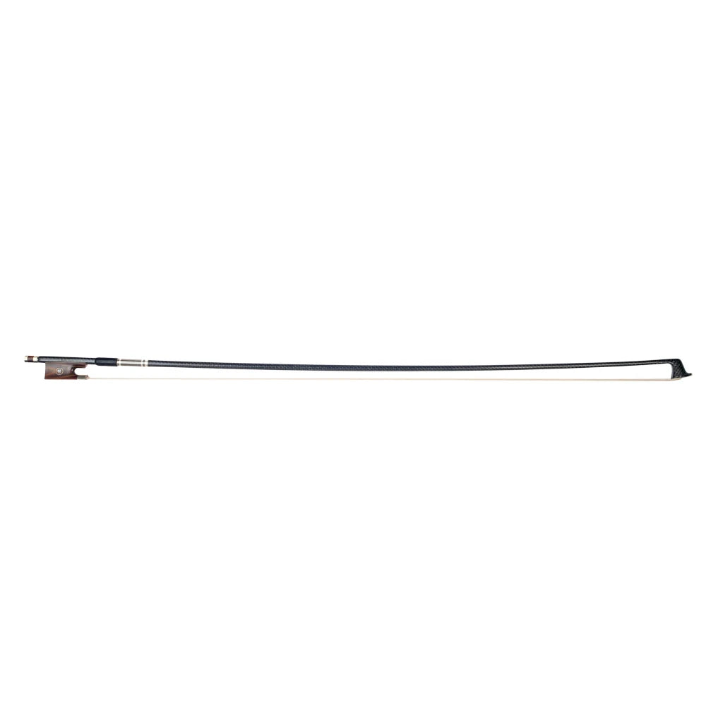 NAOMI Master Carbon Fiber Bow Fiddle/ Violin  Silver Silk Braided