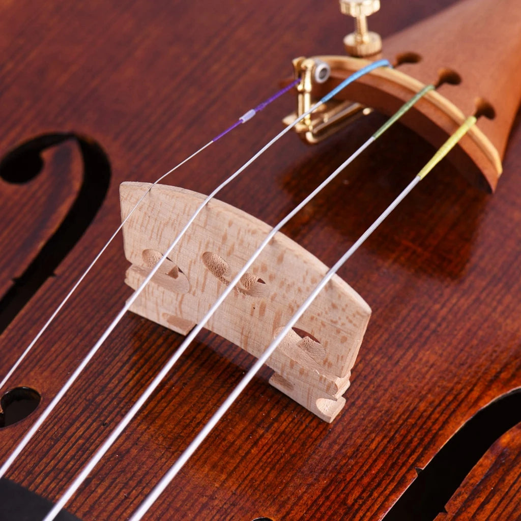 NAOMI Professional Performance Level Violin Stradivarius 1716 Copy 4/4 Handmade Violin Spruce Violino Bow Case Strings