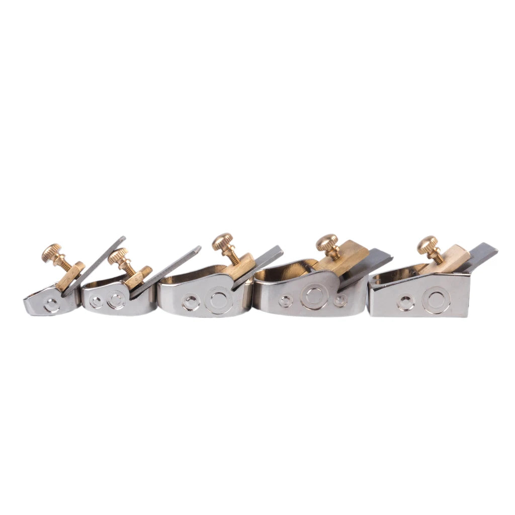 NAOMI Woodworking Finger Plane Cutter Mini Copper Plane Stainless Steel Luthier Tool Set
