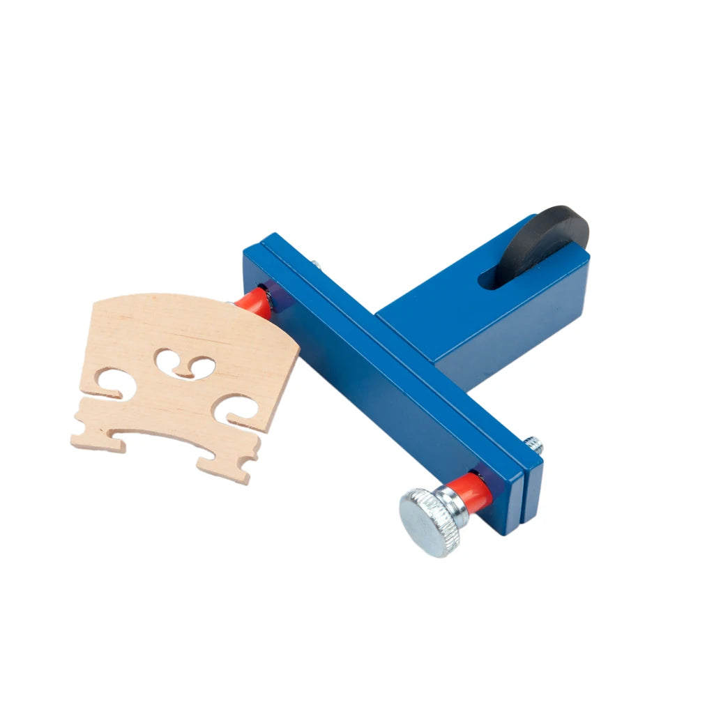 NAOMI Violin Bridge Redressal Machine Metal Bridge Foot Fitting Jig Violin Tools Adjustable Screws Repairing Maple Bridges Tools