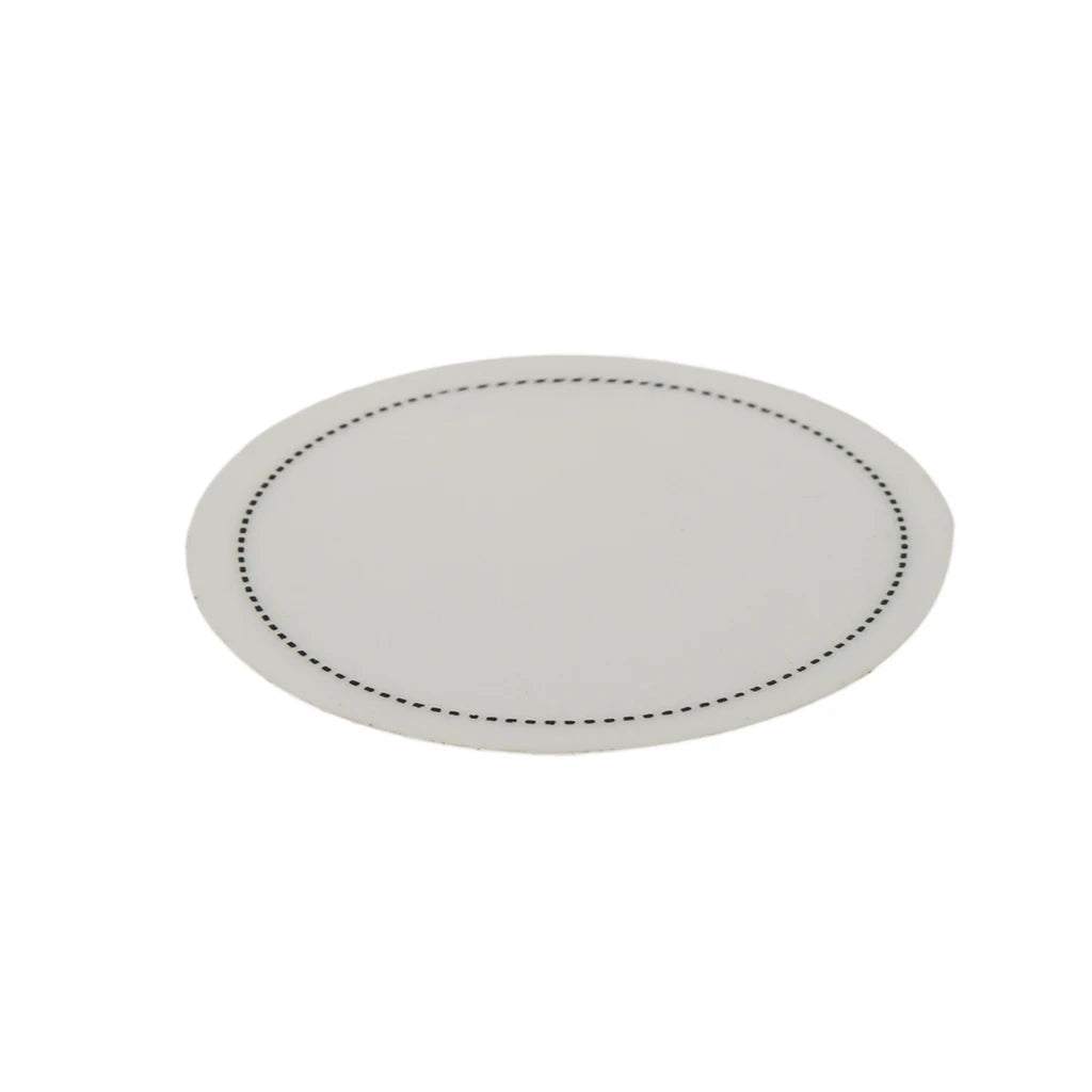 NAOMI 2pcs Bass Drum Head Pad Impact Patch Drumhead Protector for Percussion Instrument Parts Drums Accessories