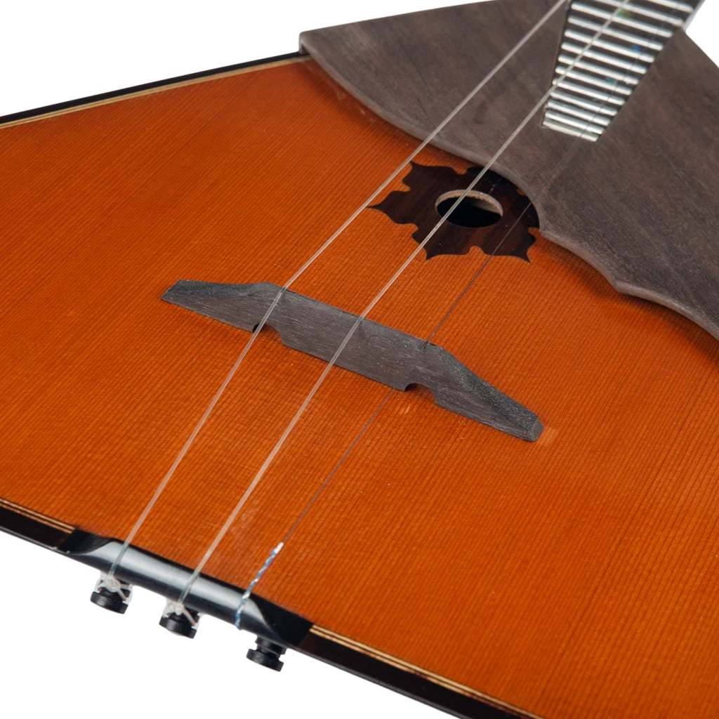 String Instrument Shape Match NAOMI Russian Music Instrument Balalaika Spruce Triangular Shape 3 S