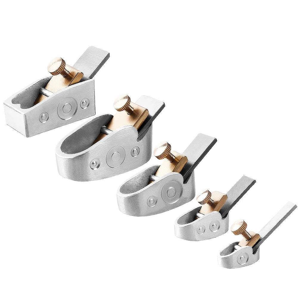 NAOMI  Violin Plane Set 5pcs Finger Plane Cutter 8-16mm Blade Width
