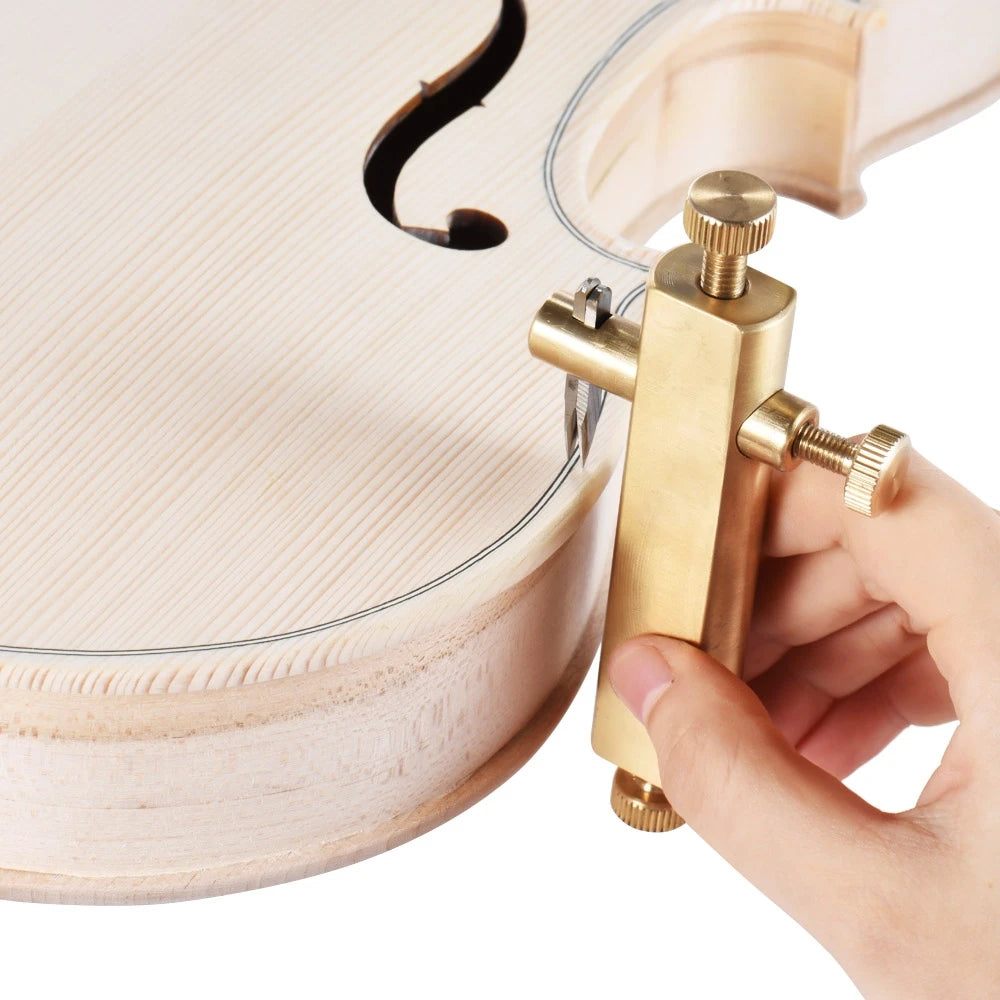 Violin Lutherie Tool Making Tools Brass Purfling Inlay Inlaid Groove Maker Carver Viola Luthier Musical Instrument Accessories