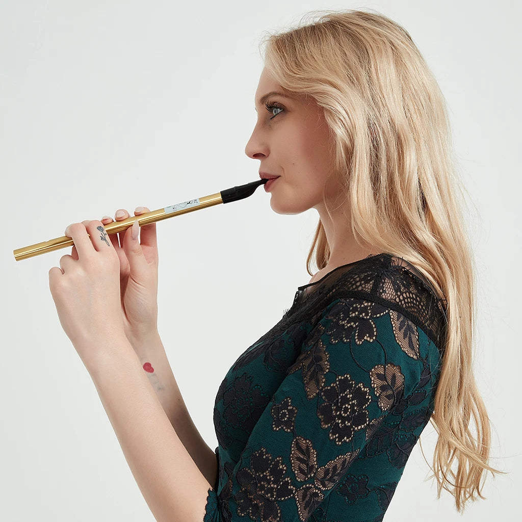 NAOMI  Brass Irish Whistle Flute C/D key Ireland Flute Tin Penny Whistle 6 Hole Musical Instrument