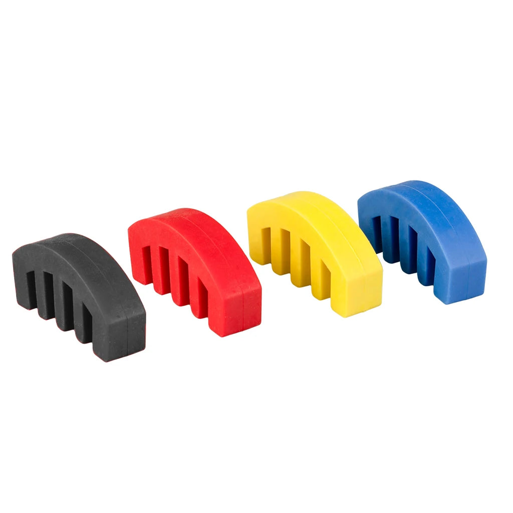 NAOMI Rubber Practice Violin Mute Silencer Red/Black/Blue/Yellow Violin Mute For All 4/4 Acoustic Violin