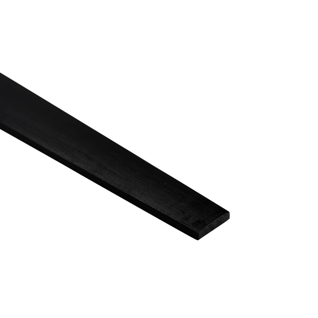 NAOMI 4/4 3/4 1/2 1/4 1/8 Fiddle Ebony Wood DIY Violin Fingerboard Unfinished 4 Strings Violin Fretboard Making Material Luthier Tool