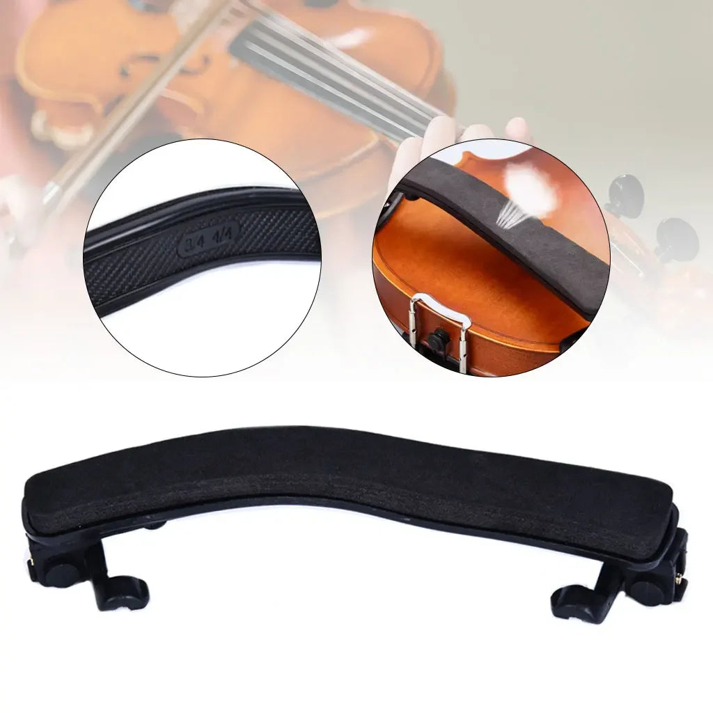 NAOMI 3/4 4/4 Violin Shoulder Pads Children Student Violin Shoulder Rest Plastic Violin Shoulder Rest For Beginners