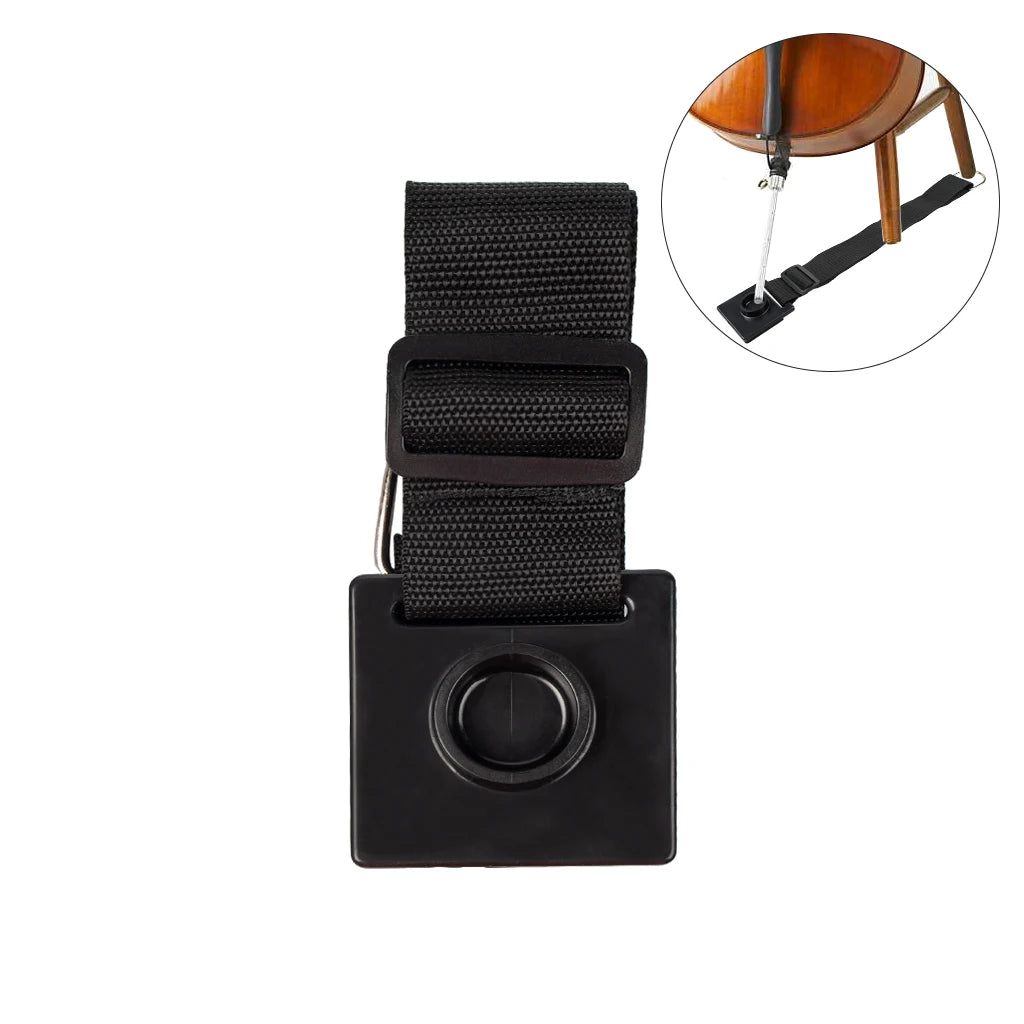 Extended Strap ABS Cello Anti Slip Pad Strap Soft Shoulder Support Endpin Stopper Acoustic Cello Accessory Stringed Instruments