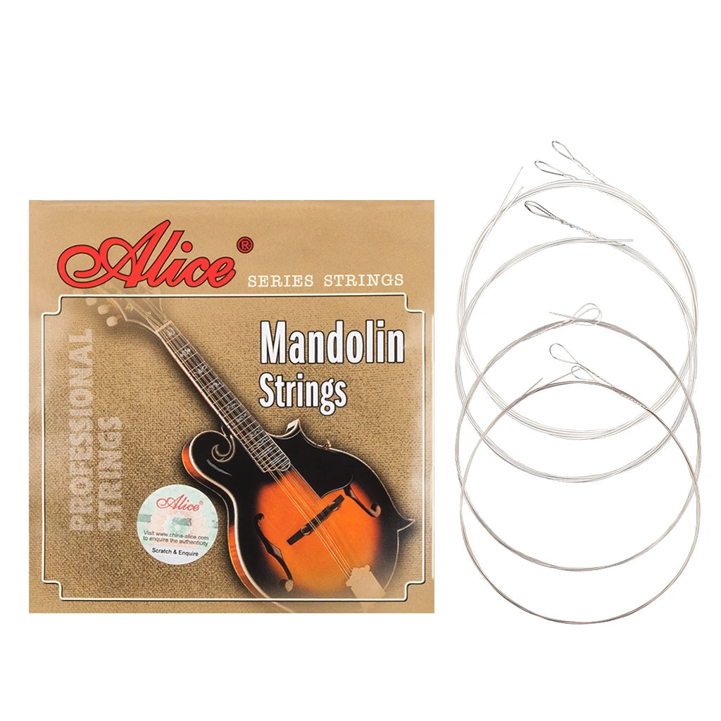 NAOMI Alice Mandolin Strings AM03 Plated Steel&Silver Plated Strings 1st-4th 010-034 Wholesale Free Shipping