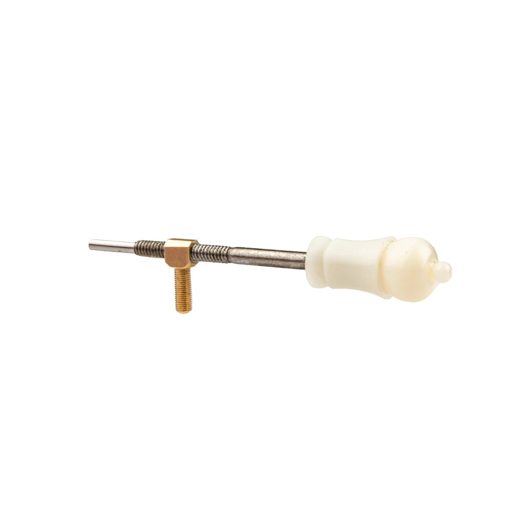 Premium Baroque Violin Bow Frog Screw 4/4 Size - Snakewood Ebony for Professional Luthier & Musicians with eyelet