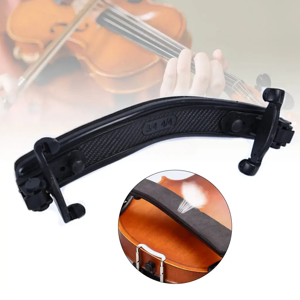 NAOMI 3/4 4/4 Violin Shoulder Pads Children Student Violin Shoulder Rest Plastic Violin Shoulder Rest For Beginners