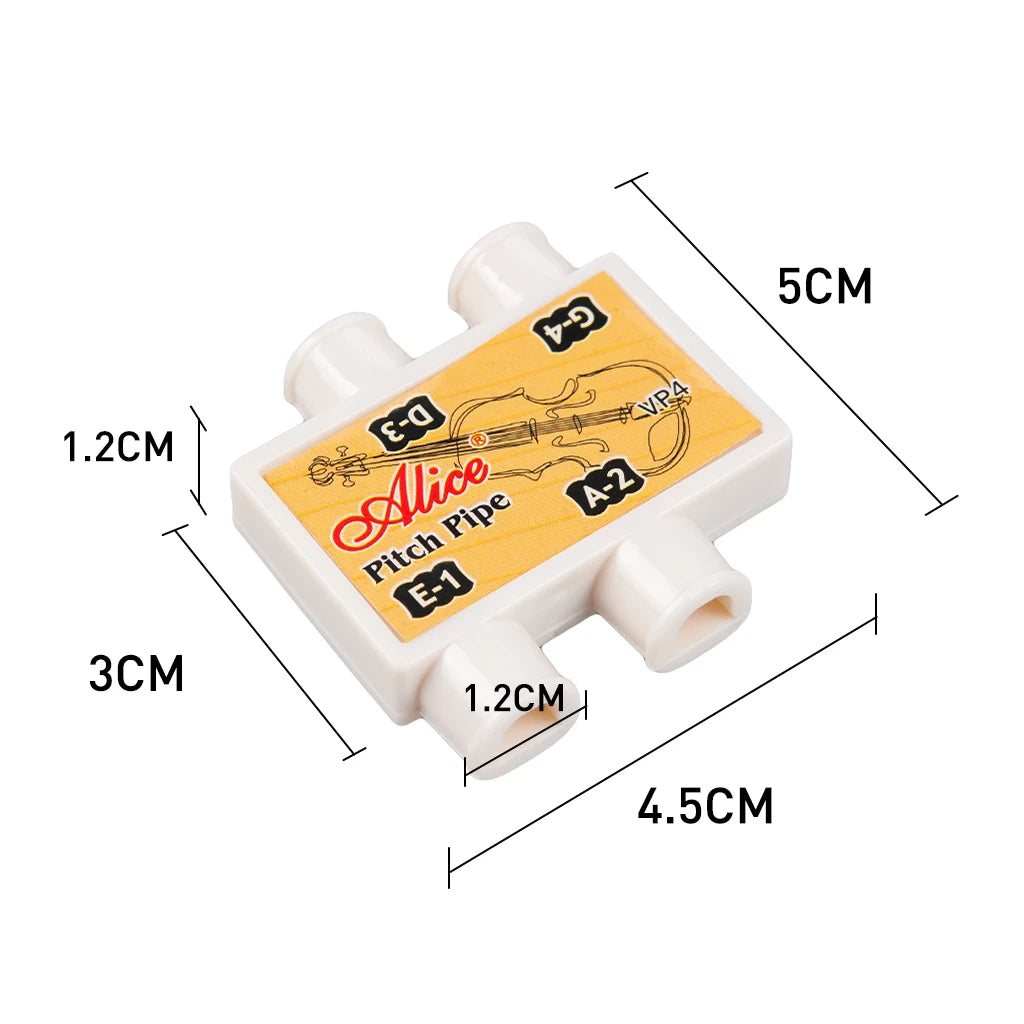 NAOMI Alice A002AP Sturdy And Durable Violin Fiddle Pitch Pipe Tuner Note Selector ABS Sturdy