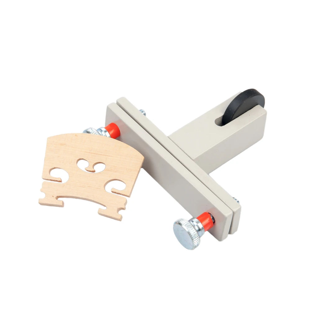 NAOMI Violin Bridge Redressal Machine Metal Bridge Foot Fitting Jig Violin Tools Adjustable Screws Repairing Maple Bridges Tools