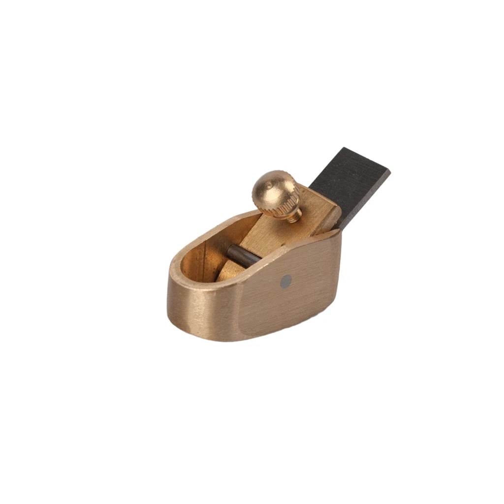 NAOMI Woodworking Finger Plane Cutter Mini Copper Plane Stainless Steel Luthier Tool Set
