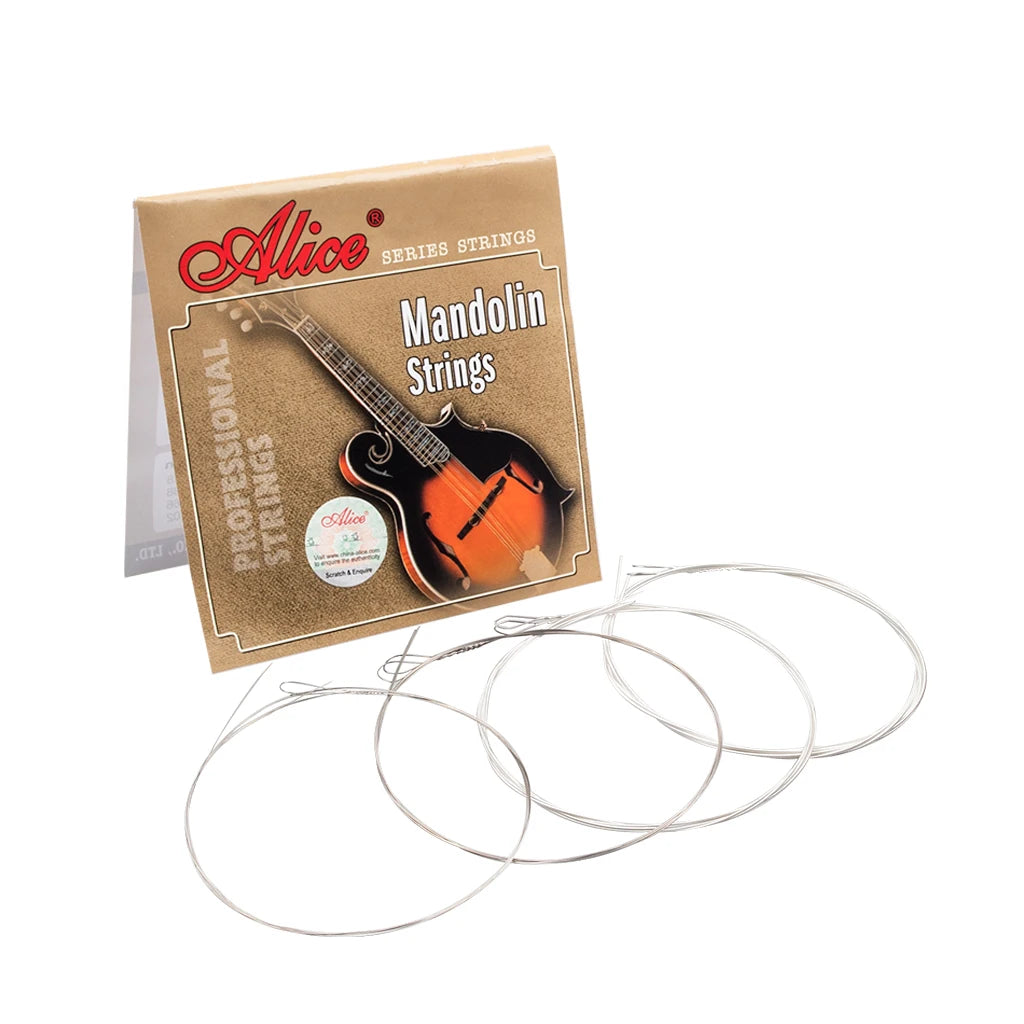 NAOMI Alice Mandolin Strings AM03 Plated Steel&Silver Plated Strings 1st-4th 010-034 Wholesale Free Shipping