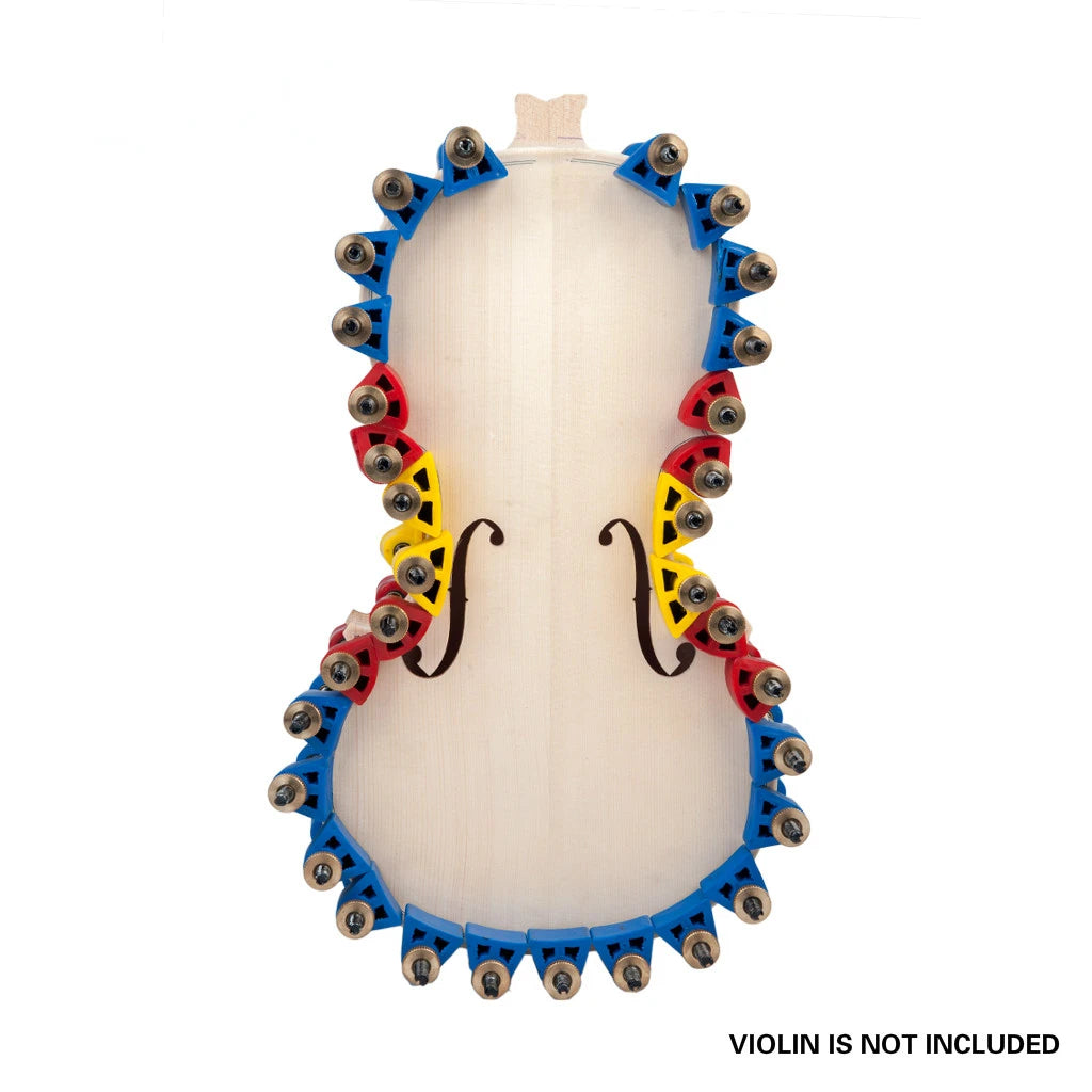 NAOMI Professional Violin Clamp Fiddle Luthier Making Clamps 32Pcs Violin Repair Clamp