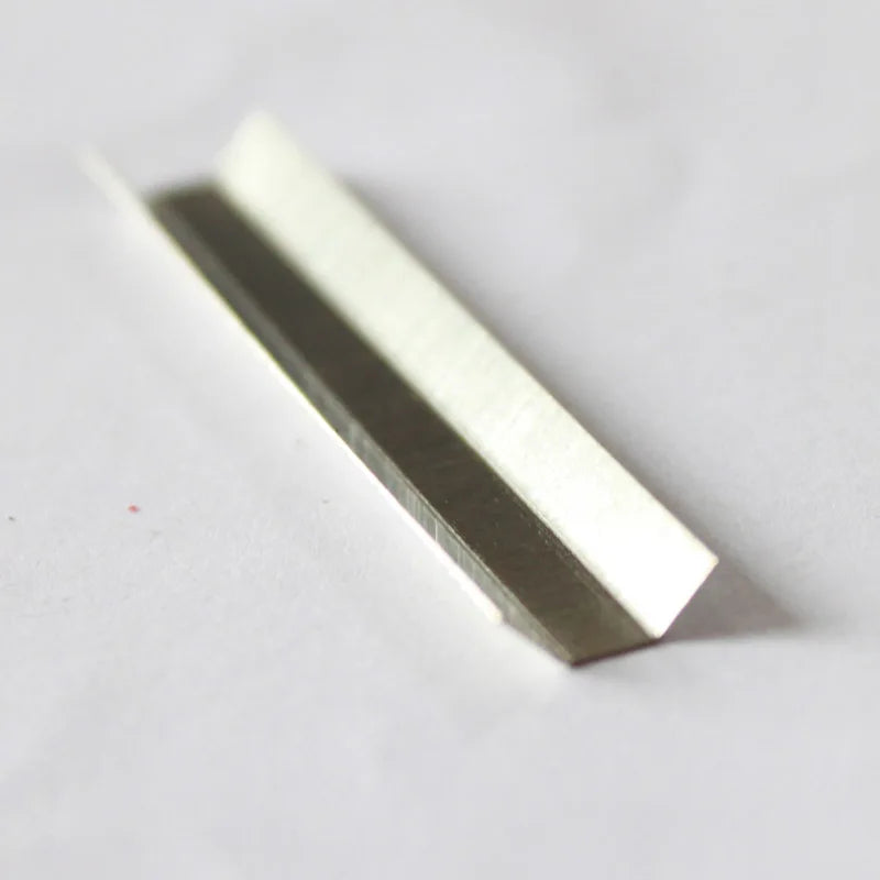 NAOMI 20PCS Violin Bow Underslides for VIolin Bow Parts Bow Replacement Nickel Silver/Gold