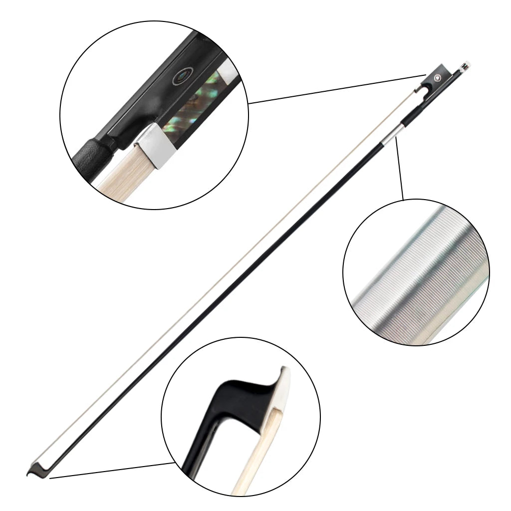 NAOMI Fiddle Acro Carbon Fiber Violino Bows