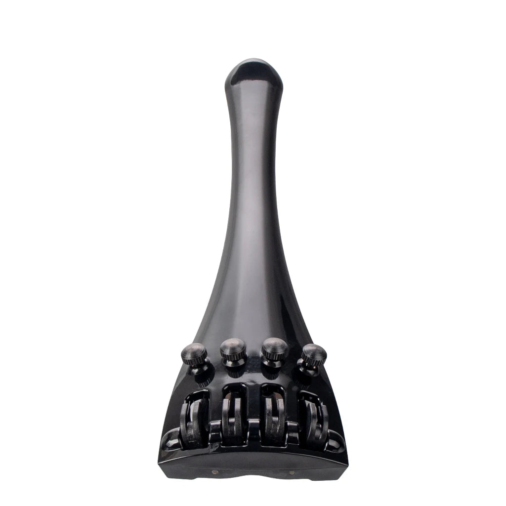 NAOMI Deluxe Akusticus Style Cello Tailpiece Carbon Fiber Cello 4/4 Professional Cello Tailpiece String Adjuster W/ BrassTailgut