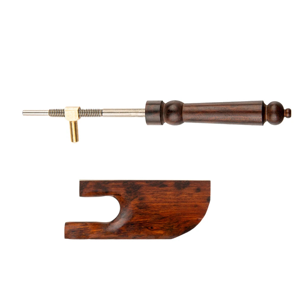 NAOMI Assorted Baroque Style Violin Bow Frog W/ End Screws Violin Ebony & Snakewood Bow Parts For Violin Making Frog Screw Eyelet