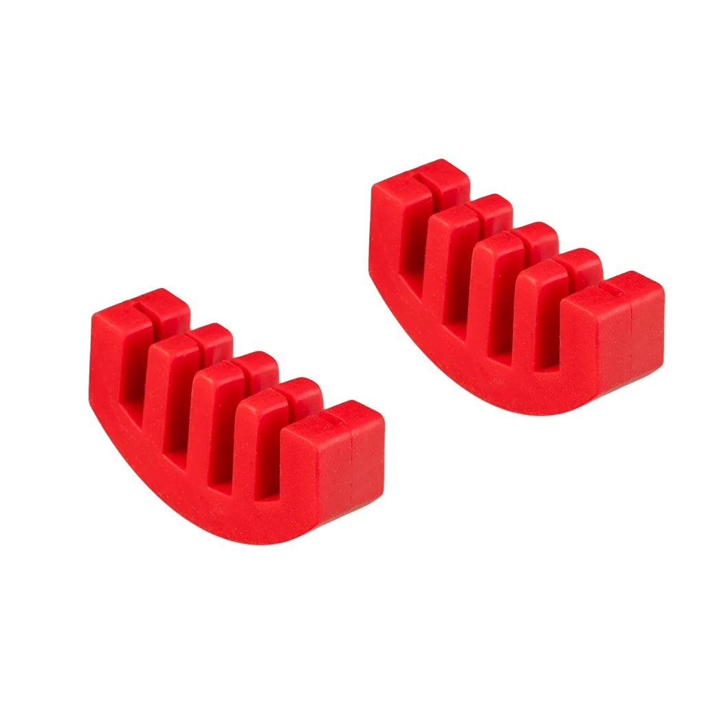 NAOMI Rubber Practice Violin Mute Silencer Red/Black/Blue/Yellow Violin Mute For All 4/4 Acoustic Violin