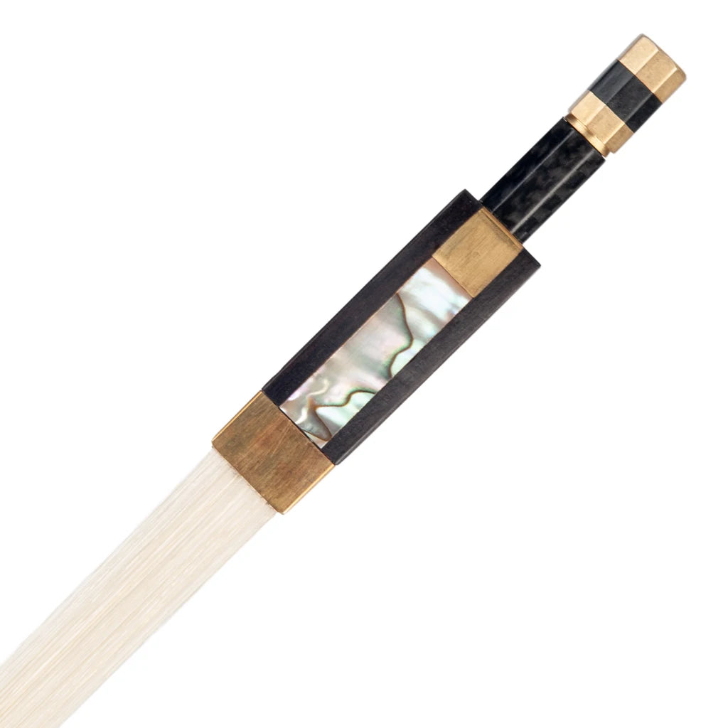 NAOMI Orchestra Violinist Carbon Fiber Bow Fiddle Bow Ebony Frog Well Balance